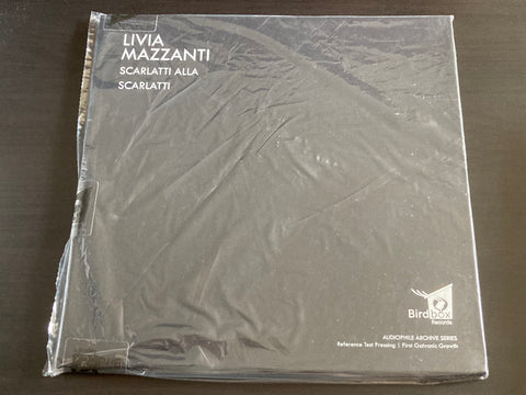 Livia Mazzanti - Scarlatti alla Scarlatti LP 33⅓rpm (Reference Grade Test Pressing) VINYL