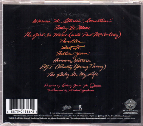 Michael Jackson - Thriller CD
