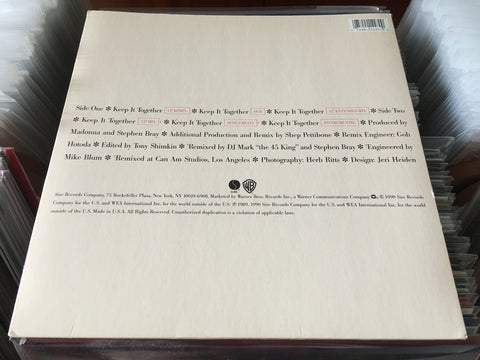 Madonna – Keep It Together Vinyl Maxi-Single
