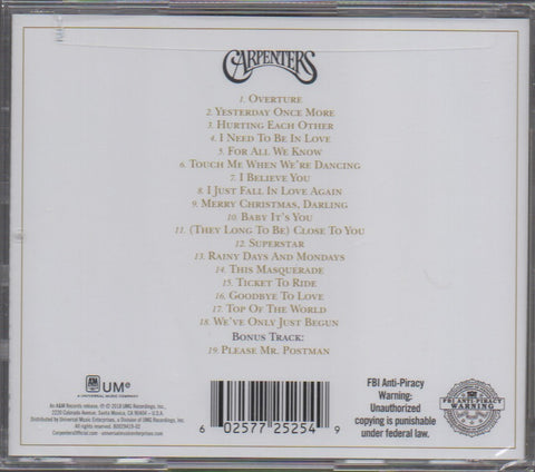 Carpenters - CARPENTERS WITH THE ROYAL PHILHARMONIC ORCHESTRA CD