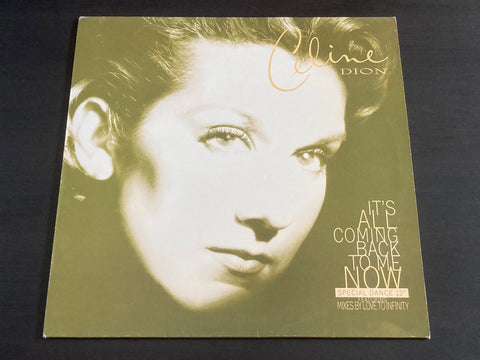[Pre-owned] Céline Dion - It's All Coming Back To Me Now (The Love To Infinity Mixes) 12inch Maxi-Single 33⅓rpm VINYL