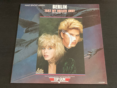 Berlin - Take My Breath Away (Love Theme From "Top Gun") 12" Maxi-Single VINYL