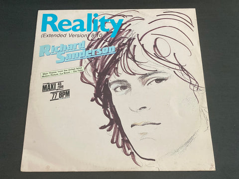 Richard Sanderson - Reality 12" Maxi-Single VINYL