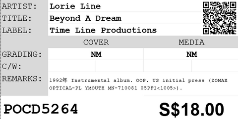 [Pre-owned] Lorie Line - Beyond A Dream CD