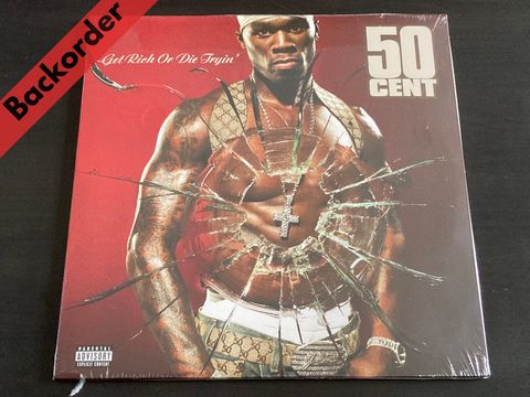 50 Cent - Get Rich Or Die Tryin' 2LP 33⅓rpm [Backorder LP]