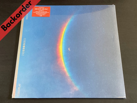 Coldplay - Moon Music (Limited First Edition Translucent Red Vinyl) LP 33⅓rpm [Backorder LP]
