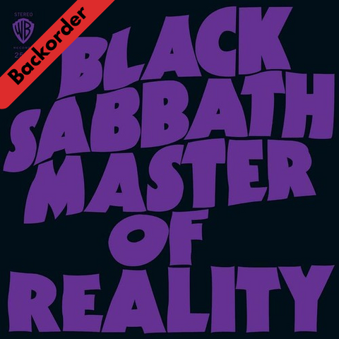 Black Sabbath - Master Of Reality LP 33⅓rpm [Backorder LP]