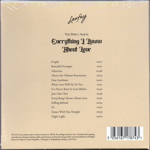 Laufey - Everything I Know About Love CD