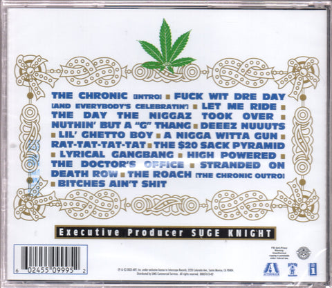 Dr. Dre - The Chronic CD
