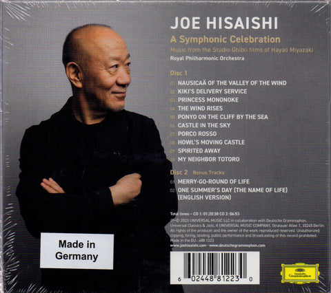 Joe Hisaishi / 譲 久石 - A Symphonic Celebration (Music From The Studio Ghibli Films Of Hayao Miyazaki) 2CD