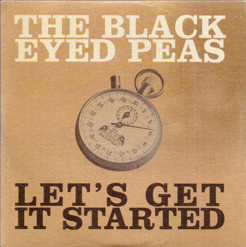 Black Eyed Peas - Let's Get It Started Promo Single CD