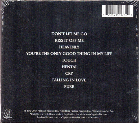 Cigarettes After Sex - Cry CD