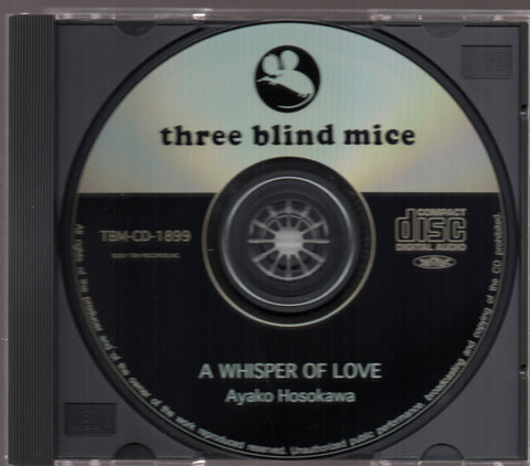 Ayako Hosokawa / 細川綾子 - A Whisper of Love CD