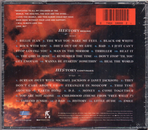 Michael Jackson - HIStory - Past, Present And Future - Book I 2CD