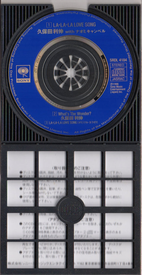 [Pre-owned] Toshinobu Kubota / 久保田利伸 - La∙La∙La Love Song 3inch Single CD