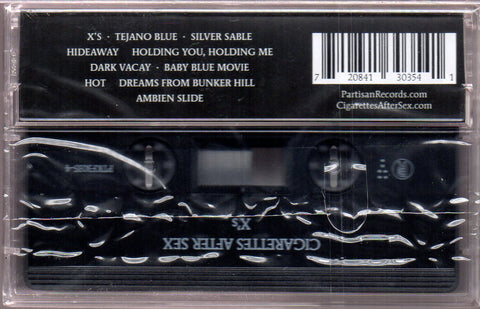 Cigarettes After Sex - X's (卡帶/Cassette)