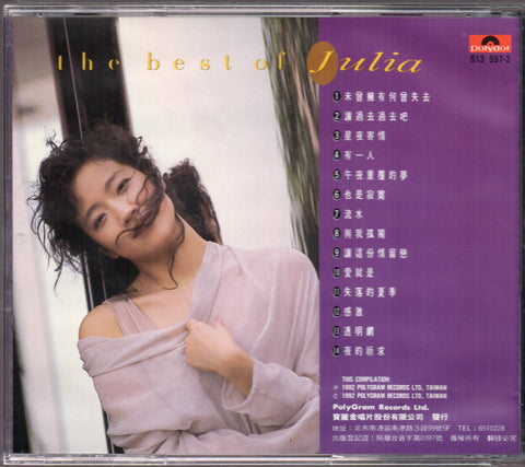[Pre-owned] Julia Xu Zhong Wei / 徐仲薇 - 國語精選輯 未曾擁有過何曾失去 CD