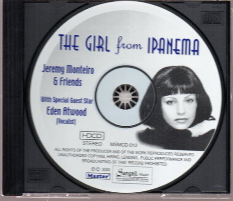 [Pre-owned] Jeremy Monteiro & Friends With Special Guest Star Eden Atwood - The Girl From Ipanema CD