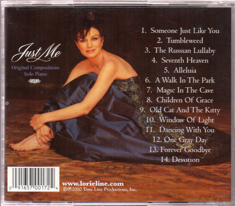 [Pre-owned] Lorie Line - Just Me Original Compositions Solo Piano CD