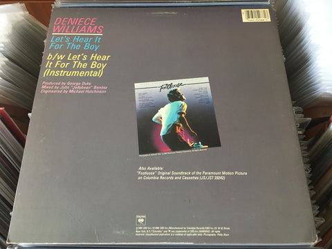 Deniece Williams ‎– Let's Hear It For The Boy 12" Vinyl