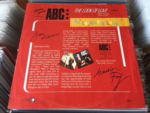 ABC ‎– The Look Of Love (Parts One, Two, Three & Four) 12" Maxi-Single Vinyl