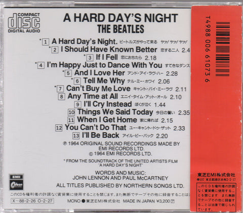 The Beatles - A Hard Day's Night CD